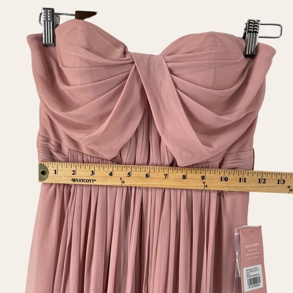 Birdy Grey Chicky Convertible Maxi Dress‎ in Rose Quartz - Picture 9 of 11